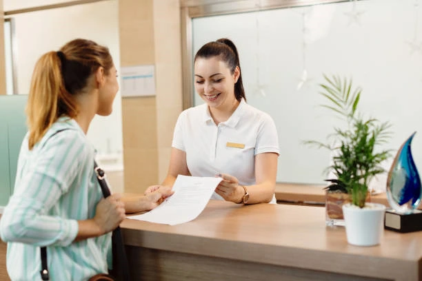 Empresa terceirizada de recepcionista perto de mim